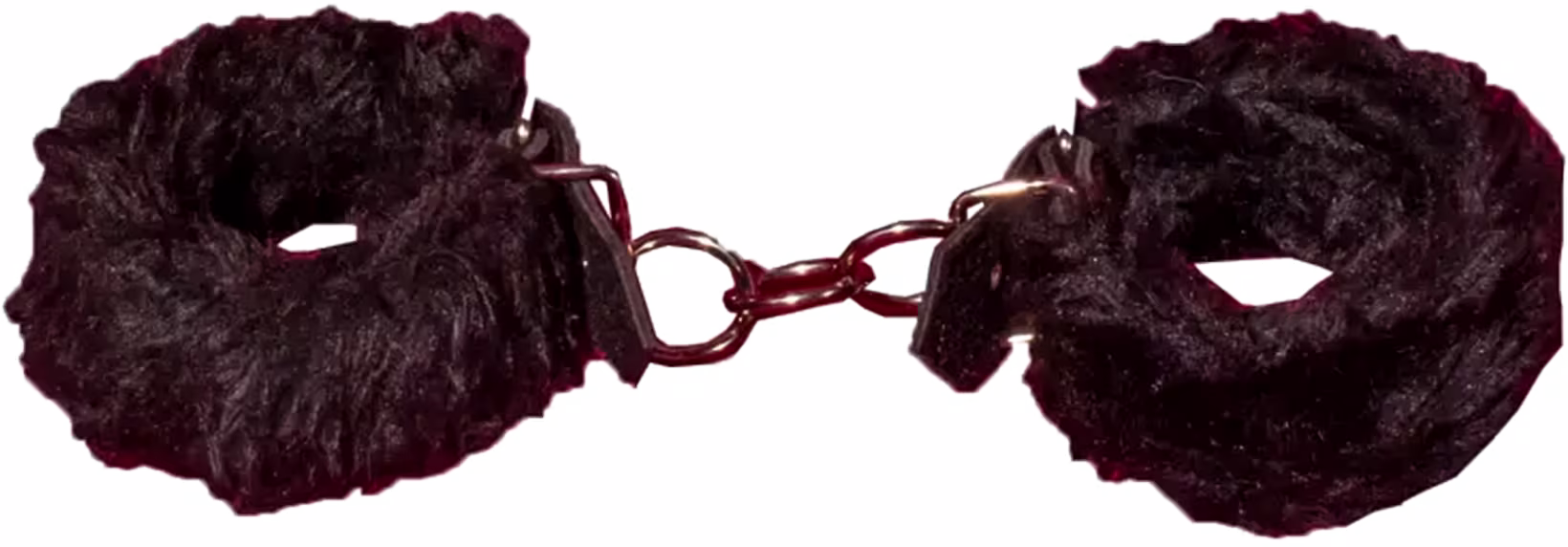 Algemas de pelúcia preta da Désir Atelier, com design elegante e acabamento de alta qualidade, ideais para explorar novos horizontes de prazer e intimidade.