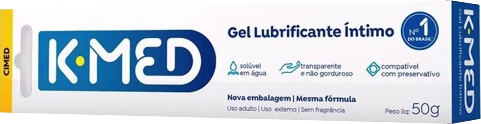 Gel Lubrificante Íntimo K-Med 50g