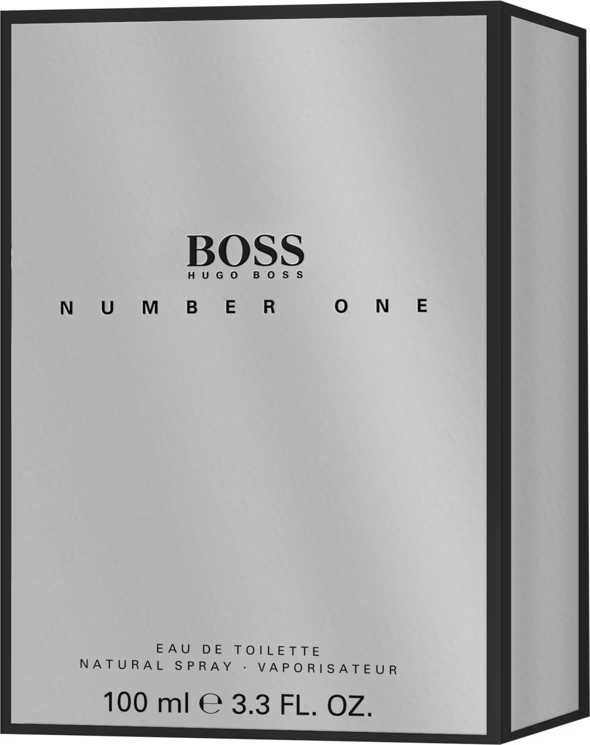 Embalgem do perfume Boss Number One.