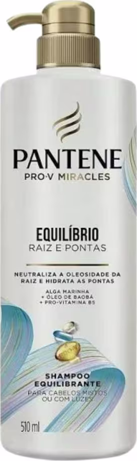 Shampoo Pantene Pro-V Miracles Equilíbrio, 510ml.