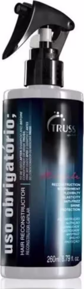 A imagem mostra um frasco spray de uso obrigatório.