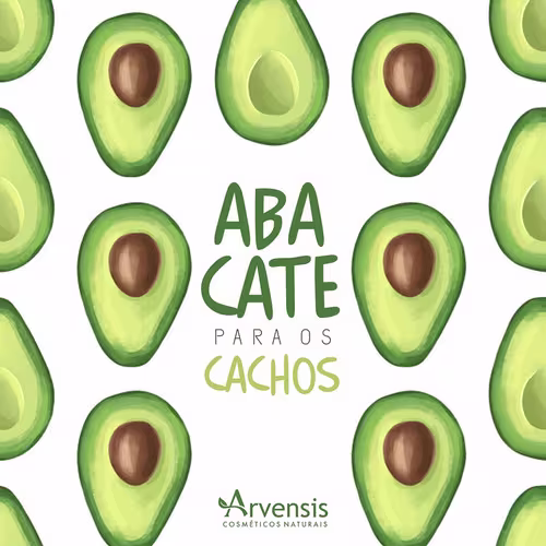 Imagem mostra abacates presentes na composição da máscara.