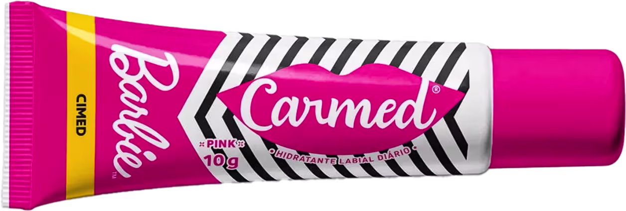 Hidratante Labial Carmed Barbie Pink 10g