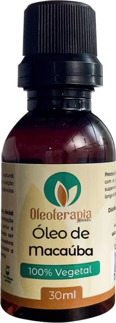 Óleo Vegetal de Macaúba, da marca Oleoterapia Brasil.