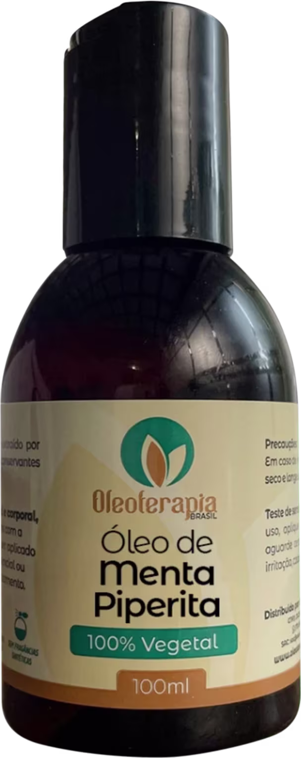 Óleo Vegetal de Menta Piperita, da marca Oleoterapia Brasil.