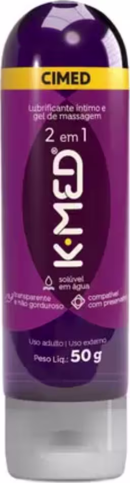Gel Lubrificante Íntimo Cimed K-Med 2 em 1 50g