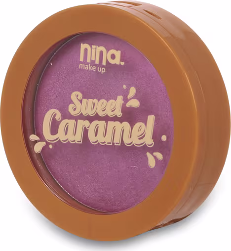 Blush Cremoso Nina Makeup Sweet Caramel Grape, 5g.
