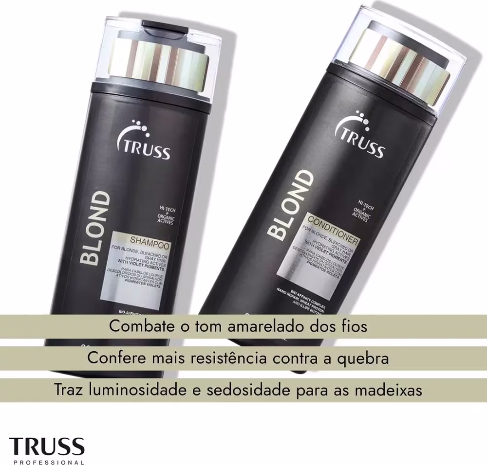 A imagem mostra os dois frascos com informações de ação e resultado do produto.