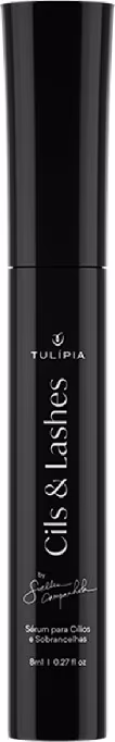 Sérum Para Cílios e Sobrancelhas Cils & Lashes, da marca Tulípia Cosméticos.