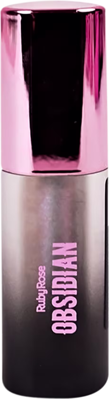 Frasco do gloss labial fechado.