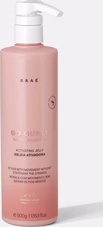 Frasco pump cilíndrico na cor rosé