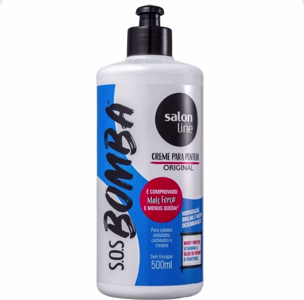 Creme De Pentear Salon Line S.O.S Bomba Original 500ml