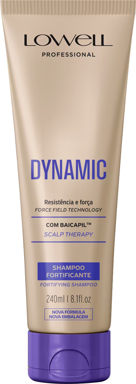 Shampoo Dynamic Scalp Therapy, da marca Lowell.