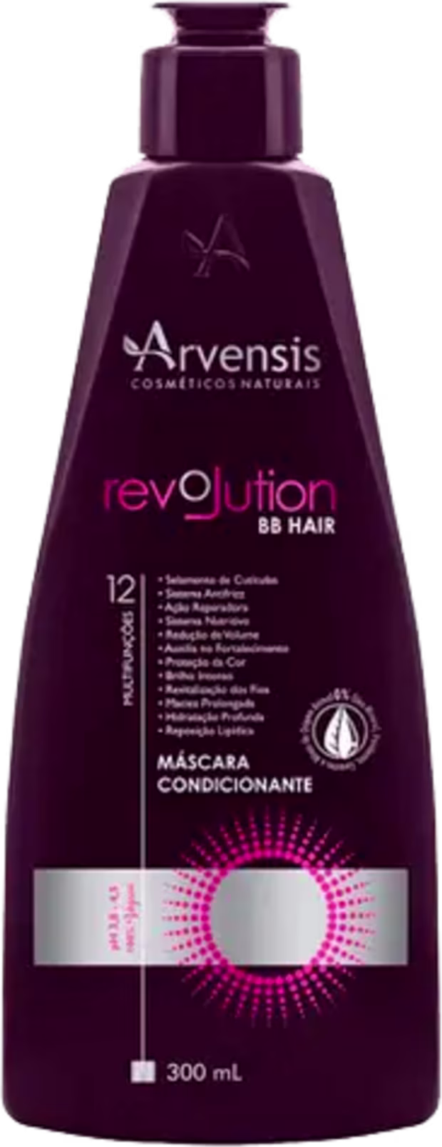 Máscara condicionante Revolution BB Hair de Arvensis Cosméticos Naturais.