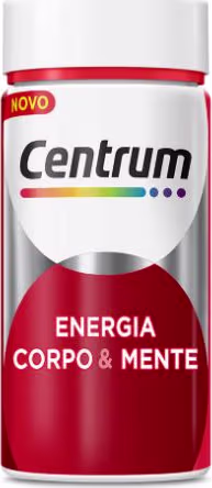 Multivitamínico Gsk Centrum Energia Corpo & Mente  (60 Comprimidos)