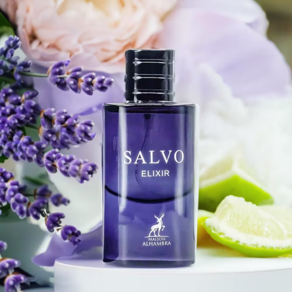 Perfume Importado Masculino Salvo Elixir Maison Alhambra EDP, 60ml.