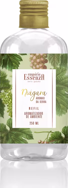 Refil do Aromatizador de Ambientes Niágara, da marca Empório Essenza Serra Gaúcha.