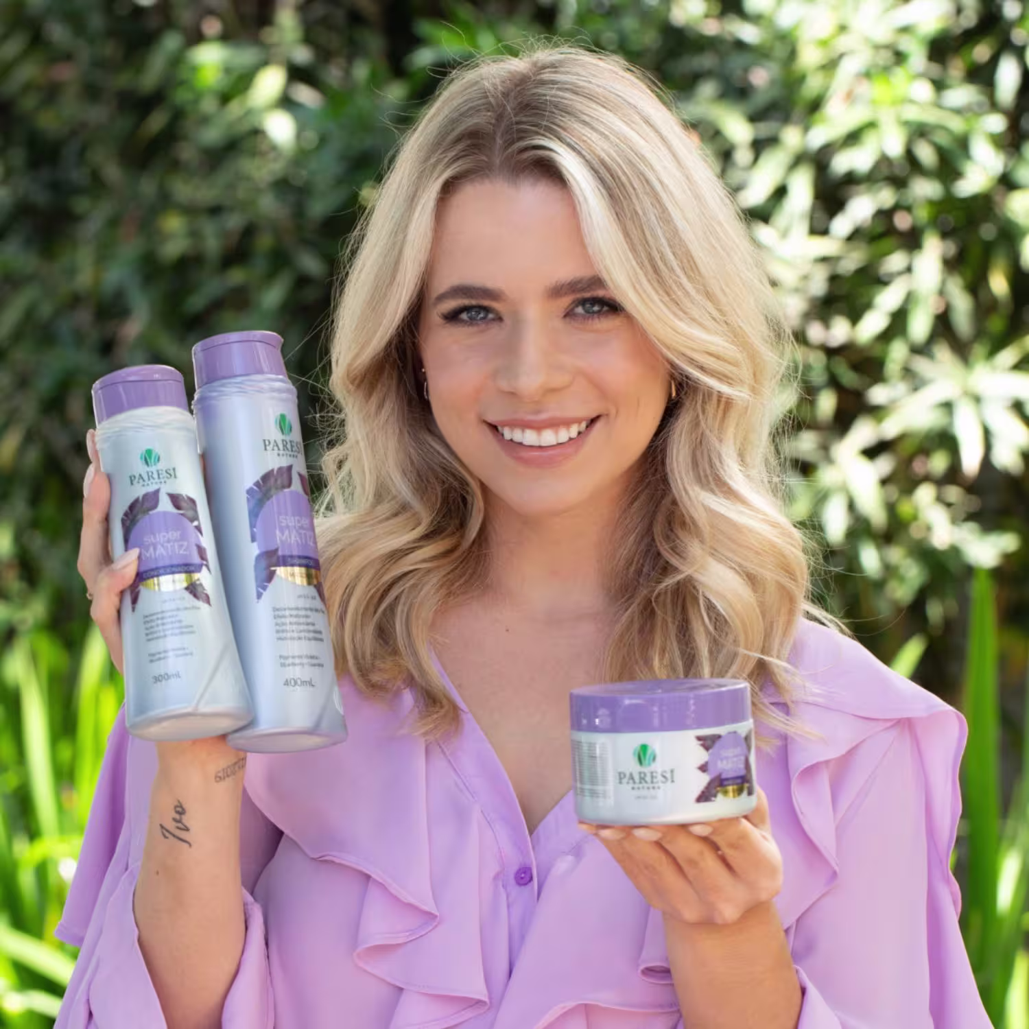 Paresí Nature Super Matiz Trio, 3 produtos.