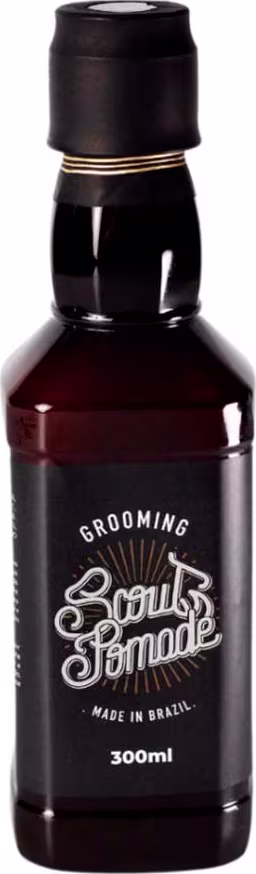 Finalizador Capilar Scout Pomade Grooming. Volumetria de 300ml.