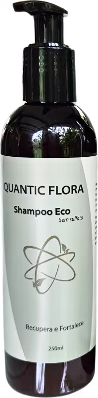 Shampoo Antiqueda Eco, da marca Quantic Flora.