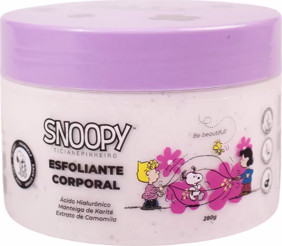 Esfoliante Corporal Snoopy Ticiane Pinheiro 280g