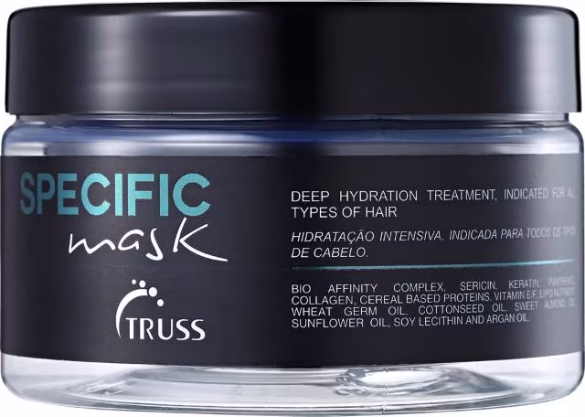 Kit TRUSS Basic + Specific Mask, 3 produtos.