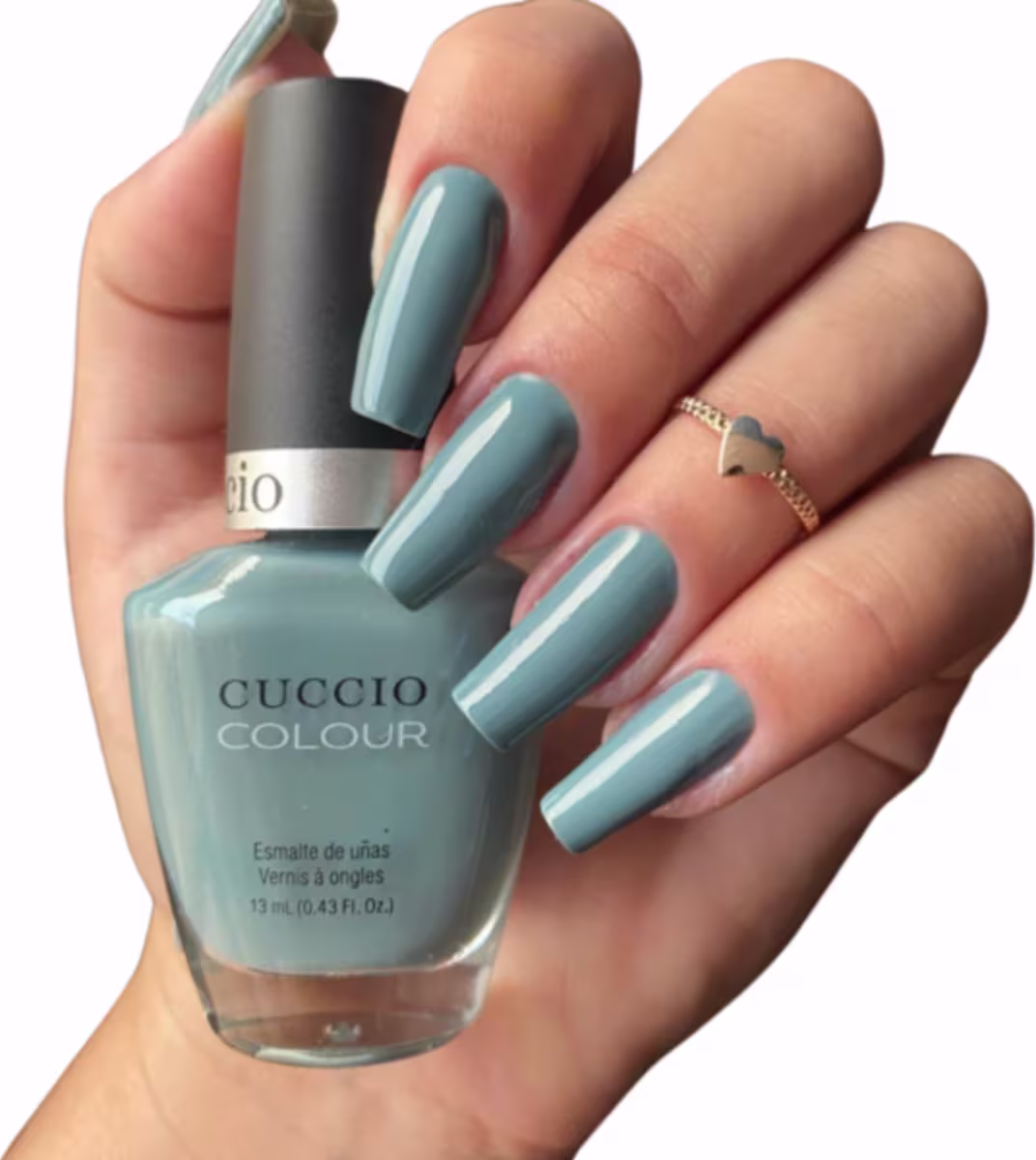 Esmalte Colour 1277 Dream Cinza de Cuccio Brasil.