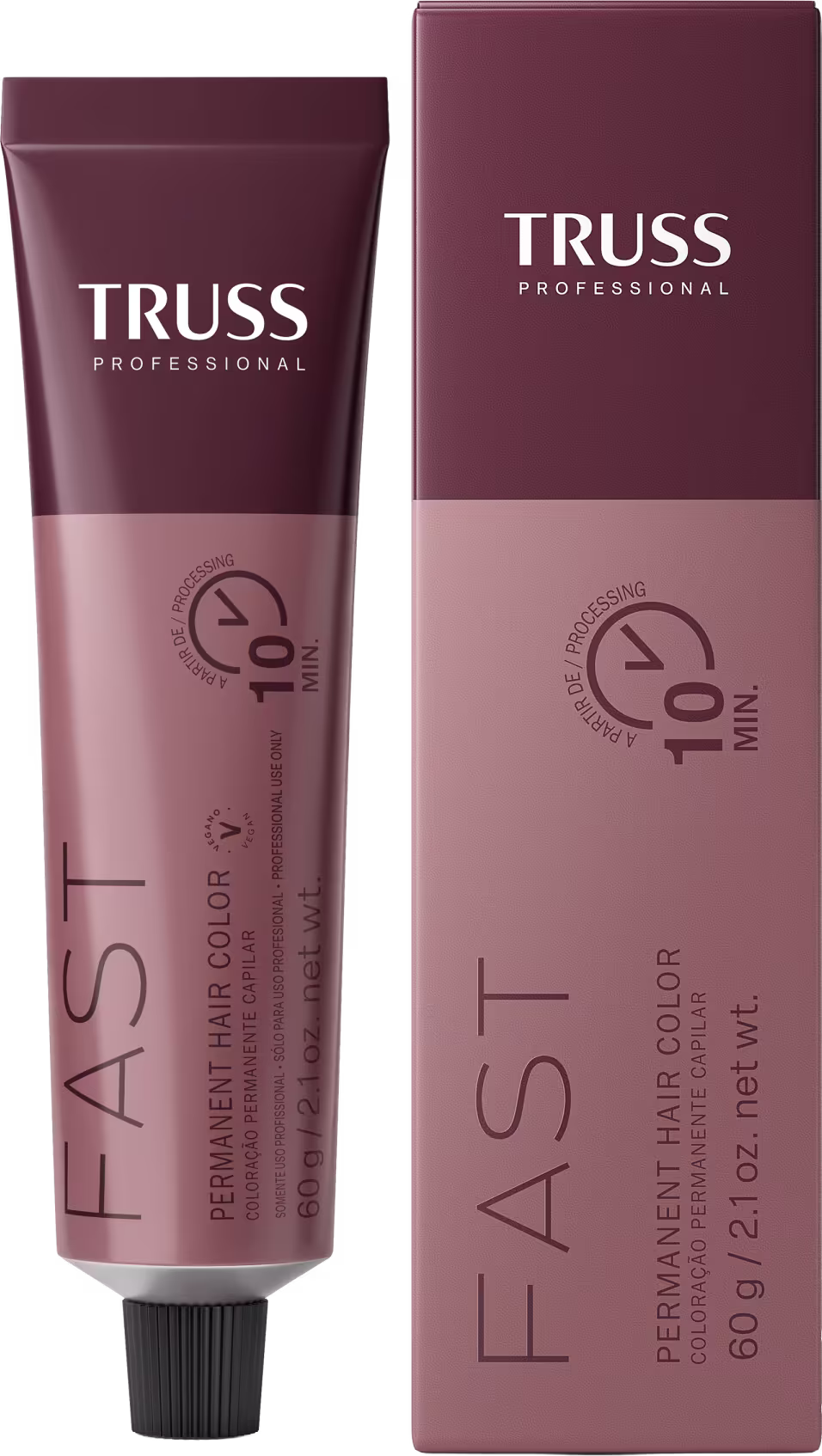 Coloração TRUSS Fast Color Castanho Escuro 3.0 de 60g