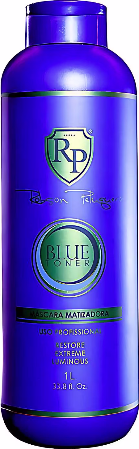 Máscara Matizadora Capilar Robson Peluquero Blue Toner, 1L.