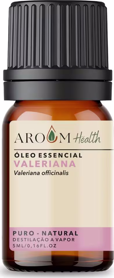 Óleo Essencial Valeriana, da marca Aroom Aromaterapia.