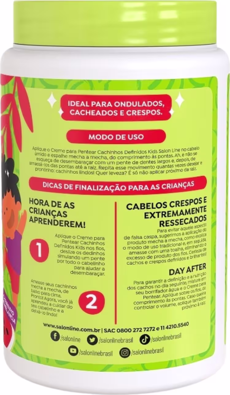 Kit Salon Line Kids Melancia Duo. 2 produtos.