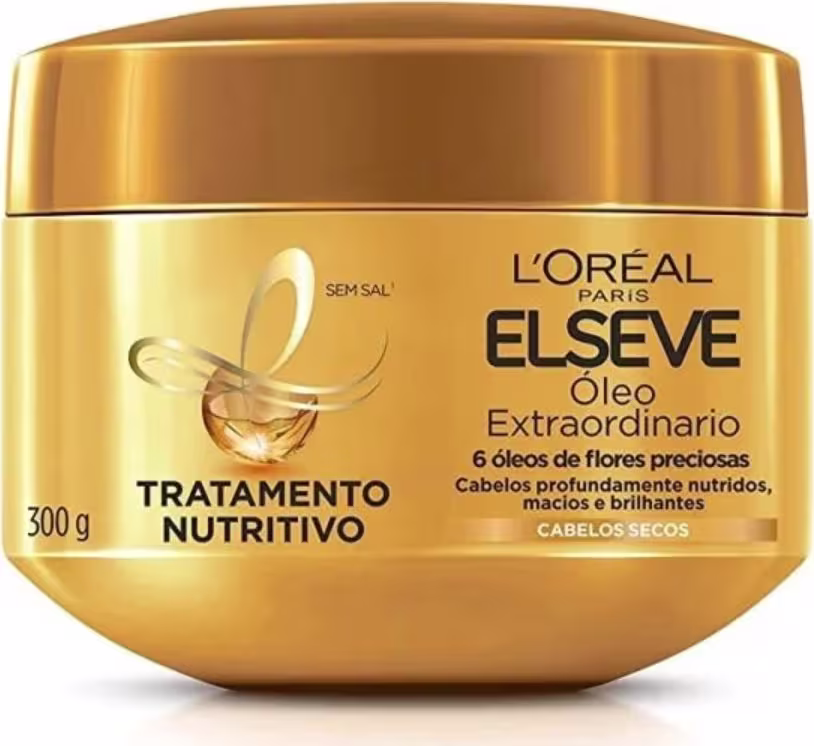 Kit Elseve L’Oréal Paris Óleo Extraordinário Trio, 3 produtos.