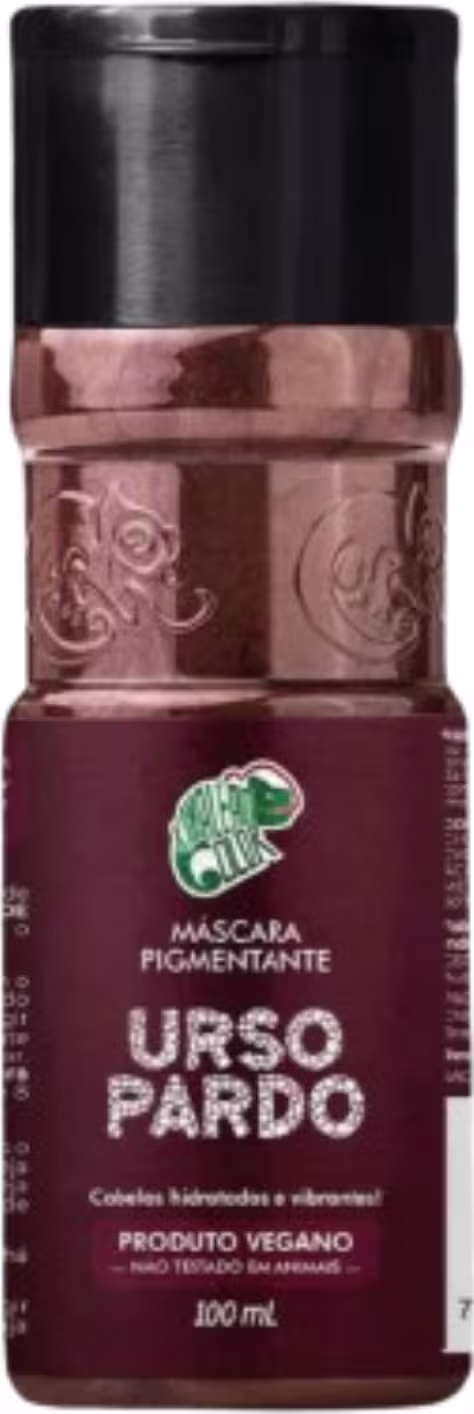 Máscara Pigmentante Kamaleão Color Urso Pardo, 100ml.
