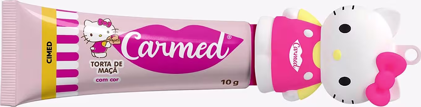 Hidratante Labial Carmed Hello Kitty Torta Maçã 10g