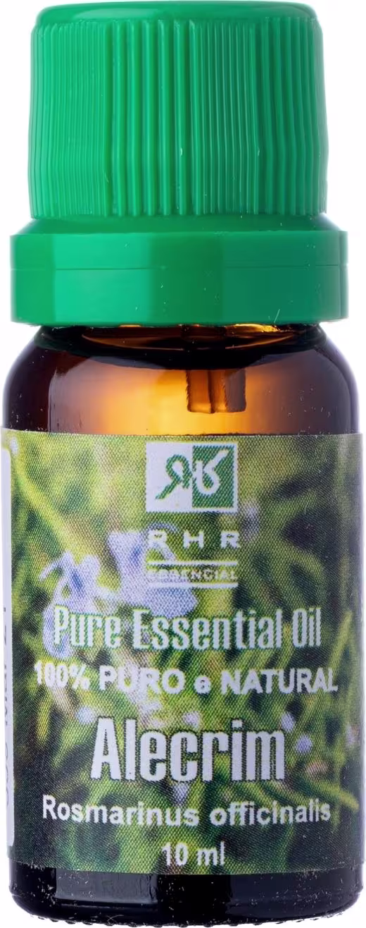 Óleo essencial de Alecrim da RHR Cosméticos.