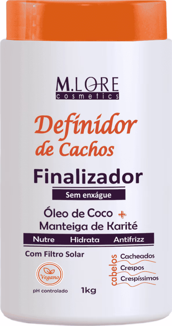 Finalizador Definidor de Cachos, da marca M.lore Cosmetics
