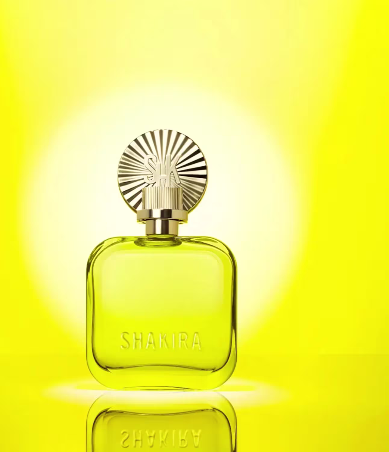 Perfume Feminino Amarillo Shakira EDP, 50ml.