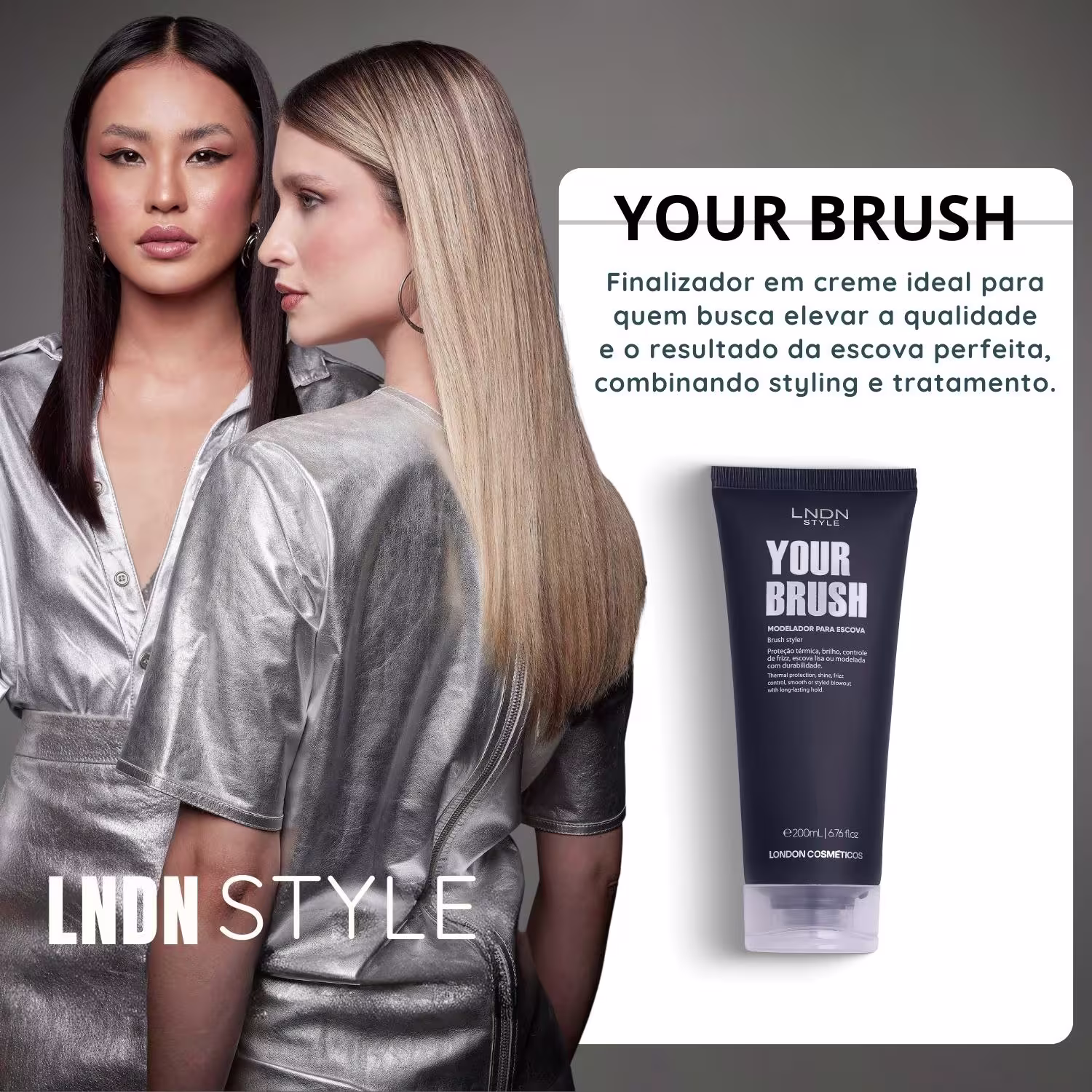 Modelador para Escova London Cosméticos Your Brush, 200ml.