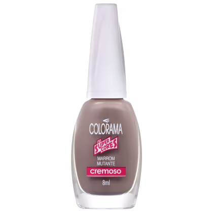 Imagem do produto Colorama As Super Cores Marrom Mutante - Esmalte Cremoso 8ml