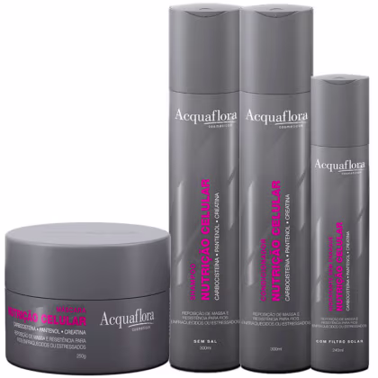 Imagem do produto Kit Acquaflora Nutrição Celular Máscara (4 Produtos)