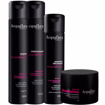 Imagem do produto Kit Acquaflora Reconstrução Completo (4 Produtos)