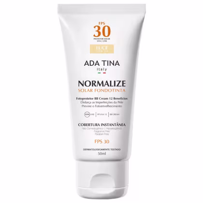 Imagem do produto Ada Tina Normalize Ft Luce Cor 10 FPS 30 - Protetor Solar Facial com Cor 50ml