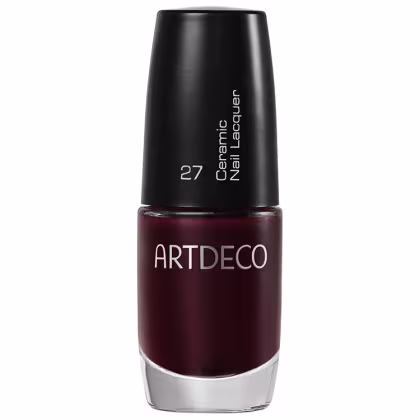 Imagem do produto Artdeco Ceramic Nail Lacquer 27 Black Red - Esmalte Cremoso 6ml
