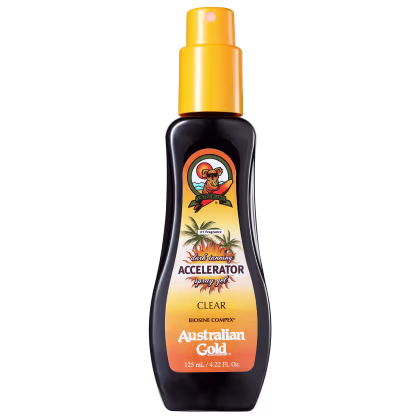 Imagem do produto Australian Gold Accelerator Dark Tanning Spray Gel Clear - Spray Bronzeador 125ml