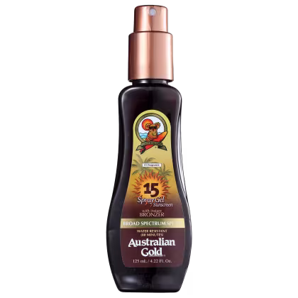 Imagem do produto Australian Gold Instant Bronzer FPS 15 - Spray Bronzeador 125ml