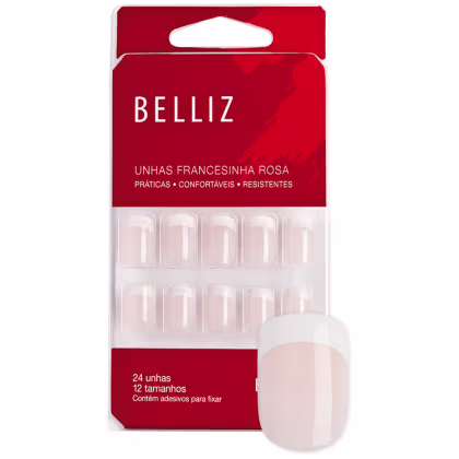 Imagem do produto Belliz Unhas Postiças - Francesinha Rosa