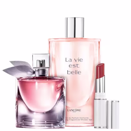 Imagem do produto Conjunto La Vie Est Belle Lancôme Feminino - Eau de Parfum 30ml + Gel de Banho 200ml + Batom 2,9g