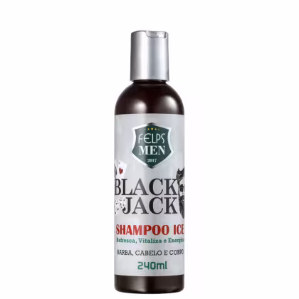 Imagem do produto Felps Professional Men Black Jack Ice - Shampoo Multifuncional 240ml