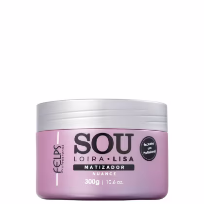 Imagem do produto Felps Profissional XBlond Sou Loira Lisa - Redutor de Volume Matizador 300g