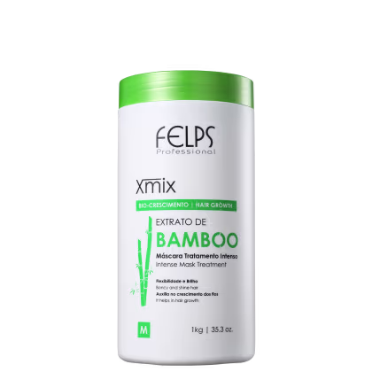 Imagem do produto Felps Professional XMix Bio-Crescimento Extrato de Bamboo - Máscara de Tratamento 1000g